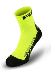 Ponožky R2 ATS13C SALSA - S, neon yellow/black