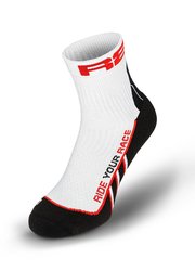 Ponožky R2 ATS13A SALSA - M, white/black/red