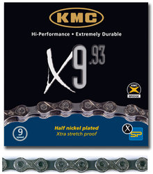 Řetěz KMC X-9.93 - grey/black