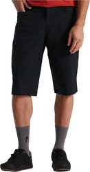 Kraťasy SPECIALIZED TRAIL SHORT WITH LINER - 40, black/neon blue
