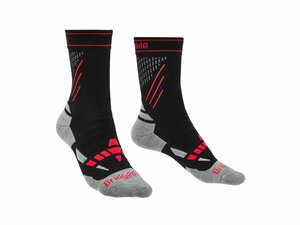 Ponožky BRIDGEDALE SKI Nordic Race W - L, black/stone