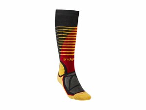 Ponožky BRIDGEDALE SKI Midweight - L, black/gold