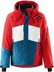 Dětská lyžařská bunda Reima LAKS - 140, tomato red