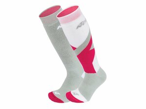 Ponožky Nordica MULTISPORT WINTER JR - 27-30, grey/coral/white