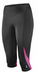 Kalhoty ETAPE TERRY 3/4 - M, black/pink