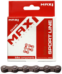 Řetěz MAX1 5,6 speed, hnědý, 116L - brown