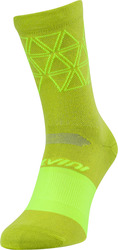 Ponožky Silvini BARDIGA UA1642 Olive/Lime - 36-38, olive/lime