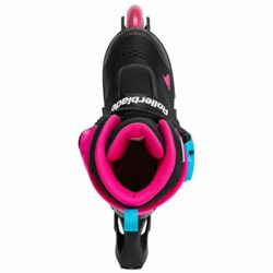 Brusle Rollerblade MICROBLADE FREE - 210, black/pink