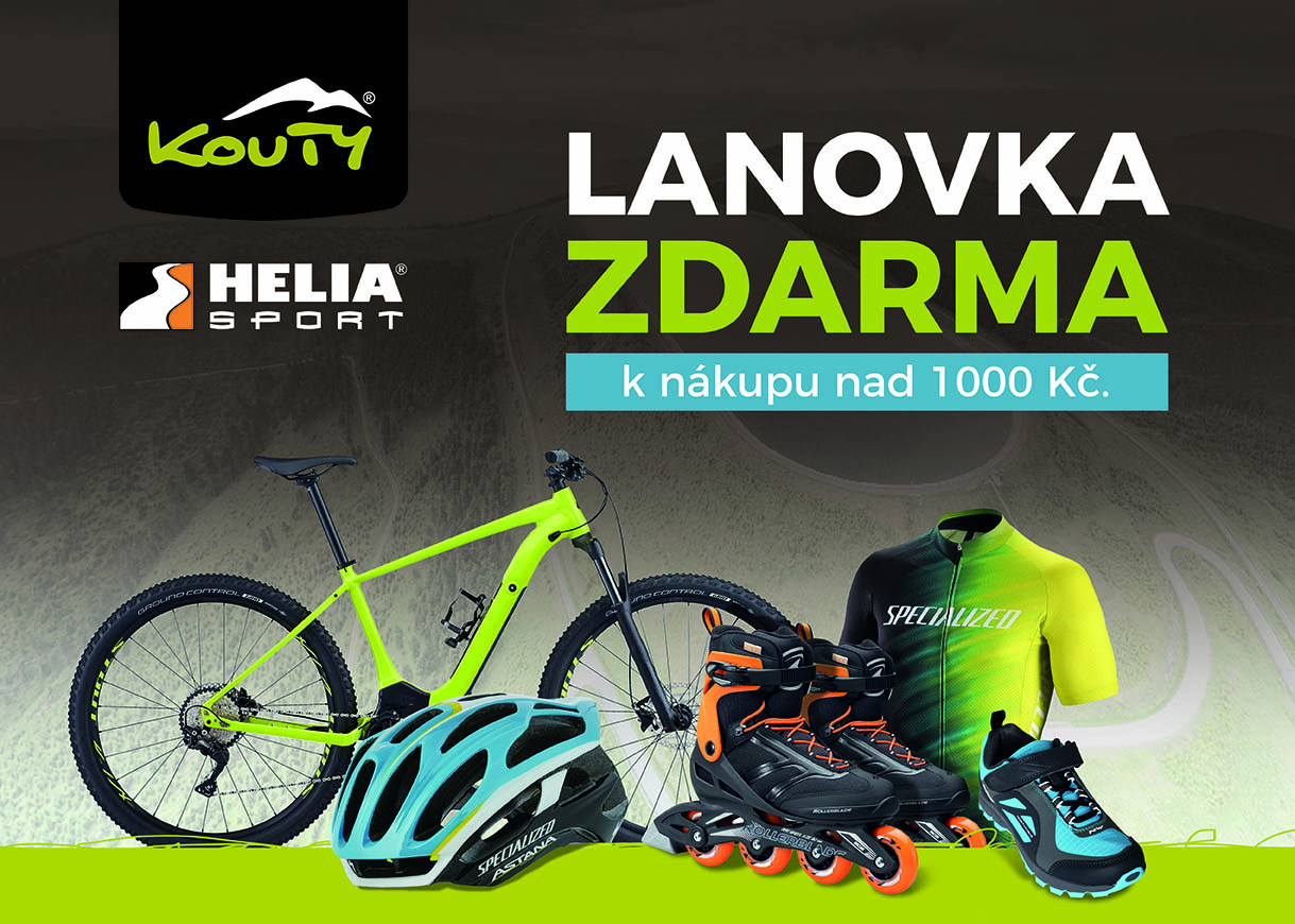 Helia Sport lanovka zdarma