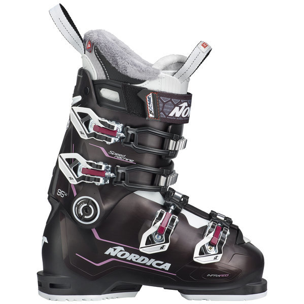 Lyžařské boty Nordica SPEEDMACHINE 95 W - 245, black/pearl/purple