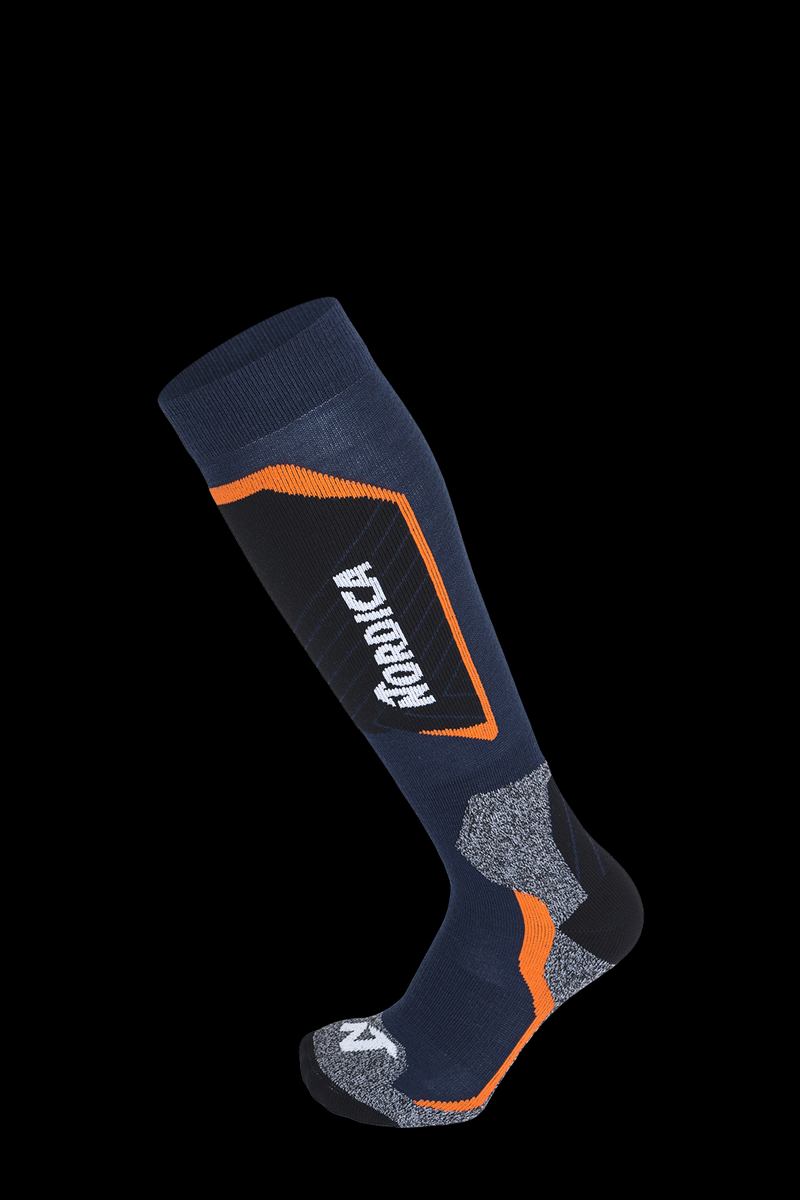 Dětské ponožky Nordica TECH JR - 31-34, blue/orange