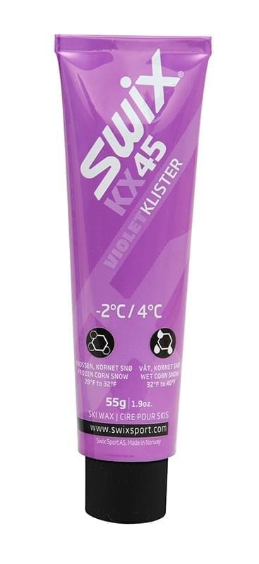 Vosk Swix klistr 55g -2°C/+4°C - violet
