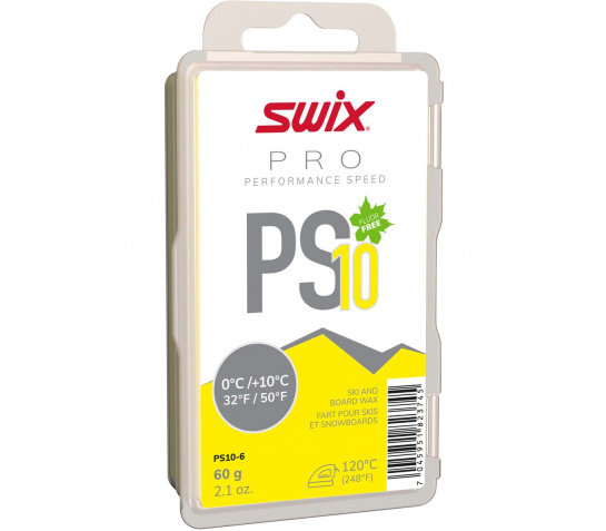 Vosk Swix skluzný Pure Speed PS10, 0°C/+10°C
