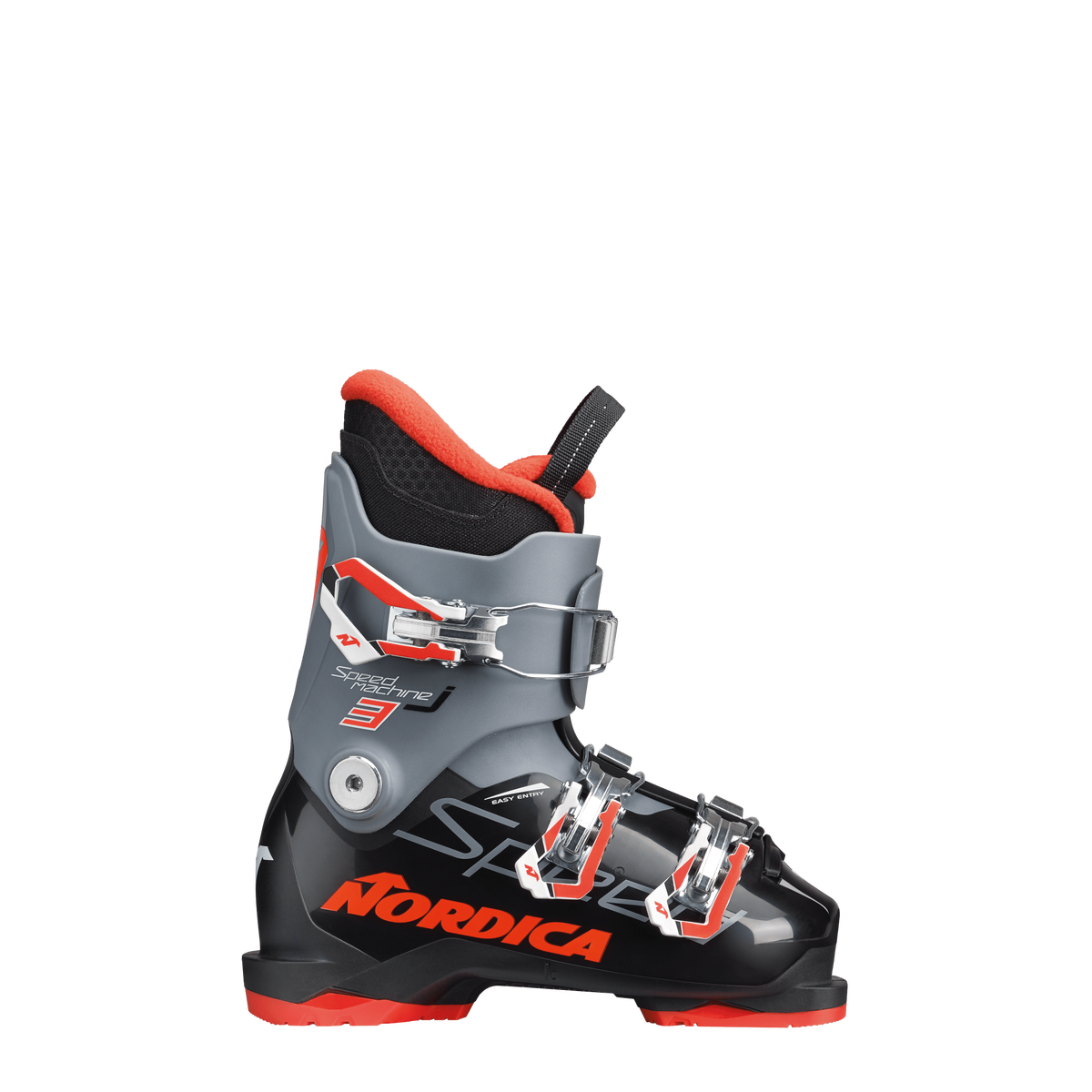 Lyžařské boty Nordica SPEEDMACHINE J 3 - 205, black/anthracite/red