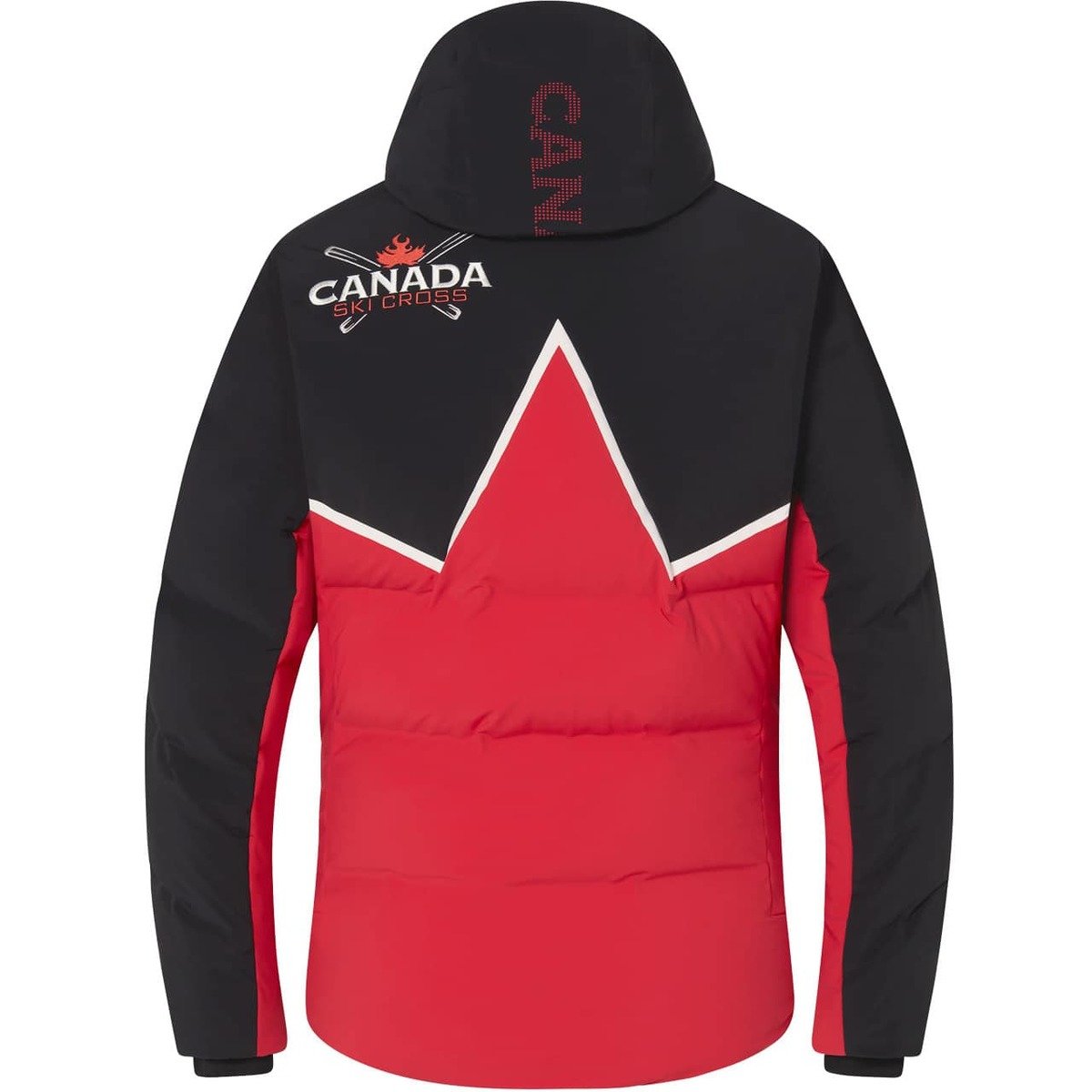 Pánská lyžařská bunda DESCENTE CANADA CSX REPLICA - 46, electric red/black