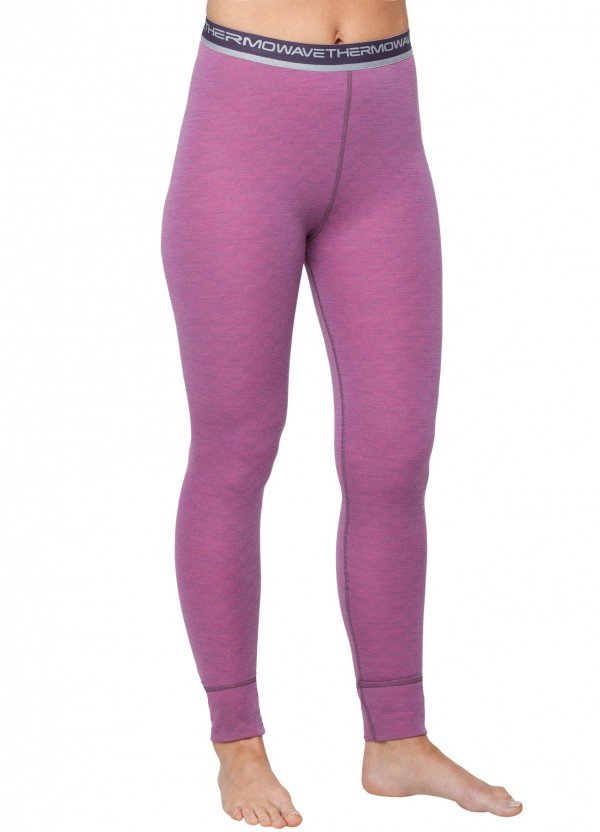 Spodky Thermowave Merino XTREME LONG W - XS, grapeade/rose