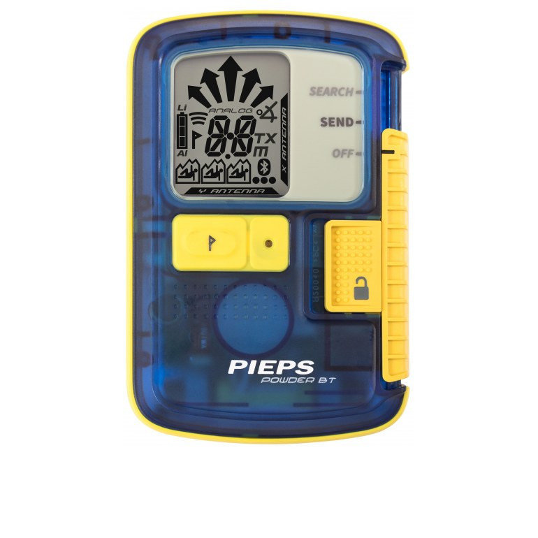 Horolezecký vyhledávač PIEPS POWDER BT - blue/yellow