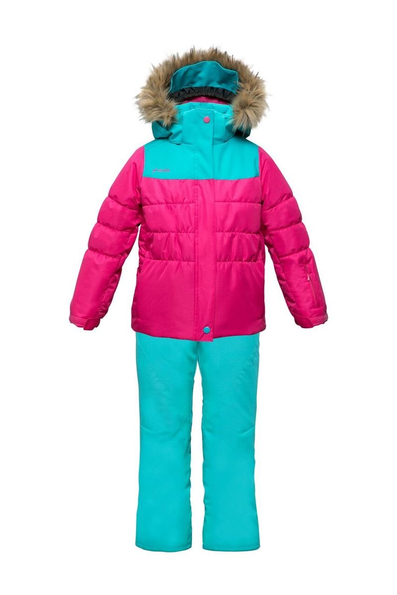 Dívčí bunda PHENIX MERCURY KIDS G - 10, pink/azure
