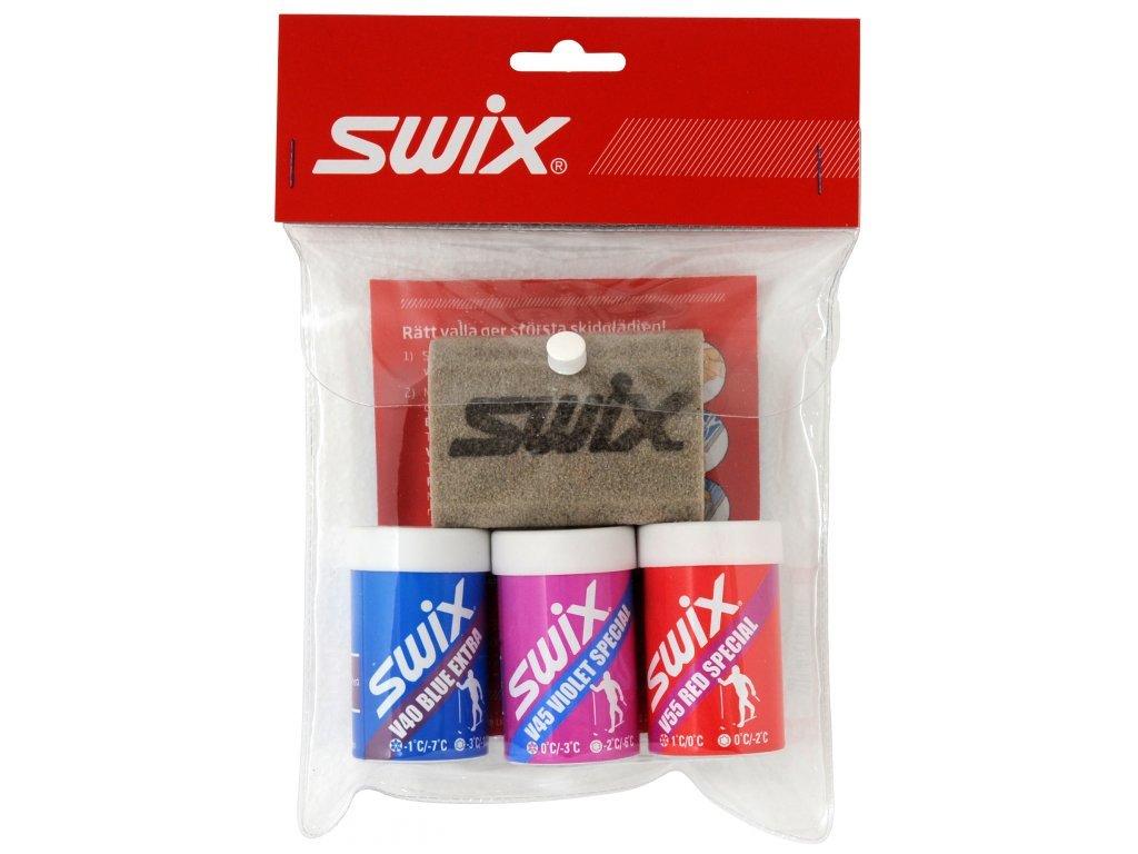 Sada vosků Swix ( V40,V45,V55,T10)