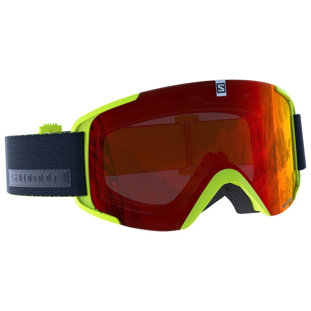 Lyžařské brýle Salomon X-VIEW - ACID LIME - one, multilayer