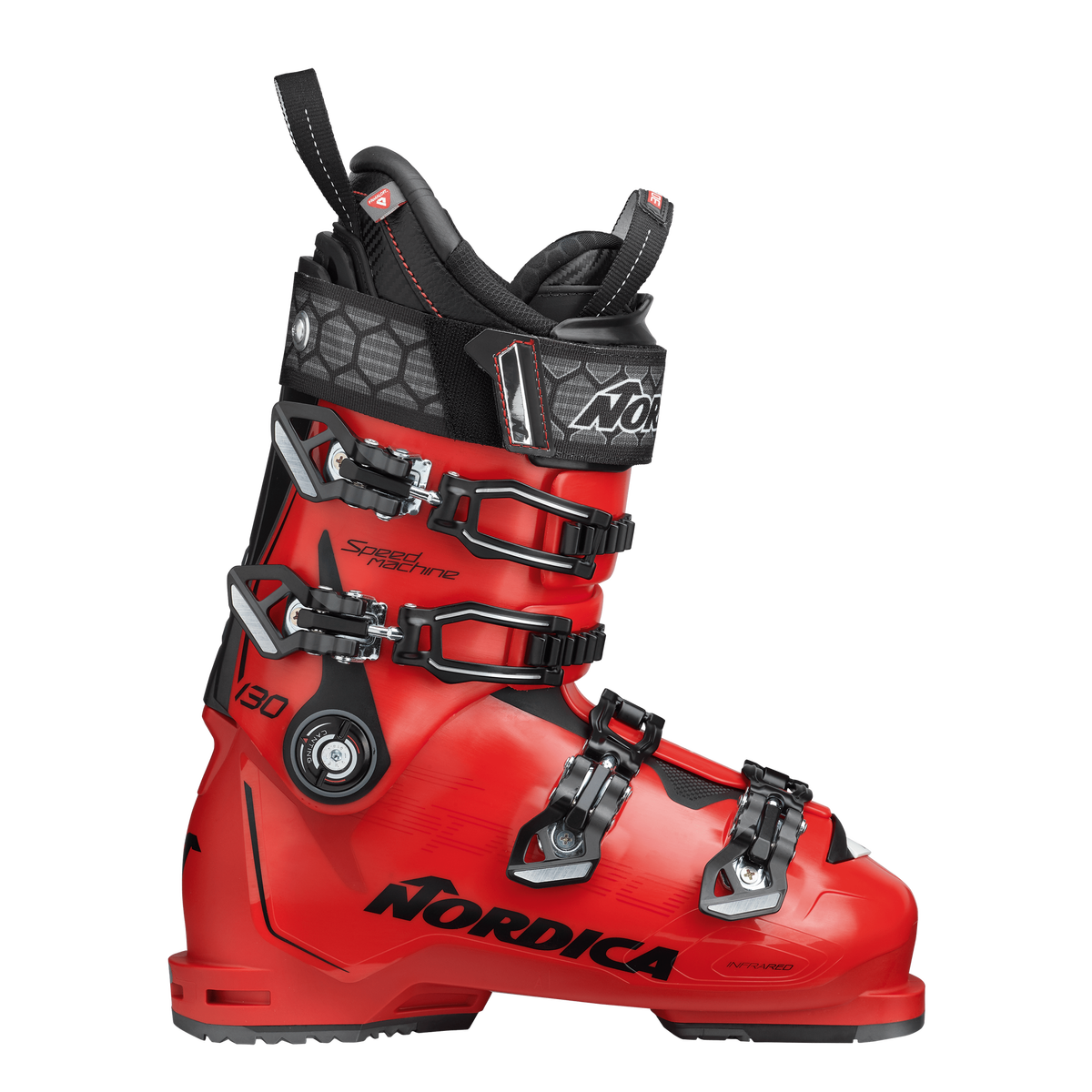 Lyžařské boty Nordica SPEEDMACHINE 130 - 280, red/black