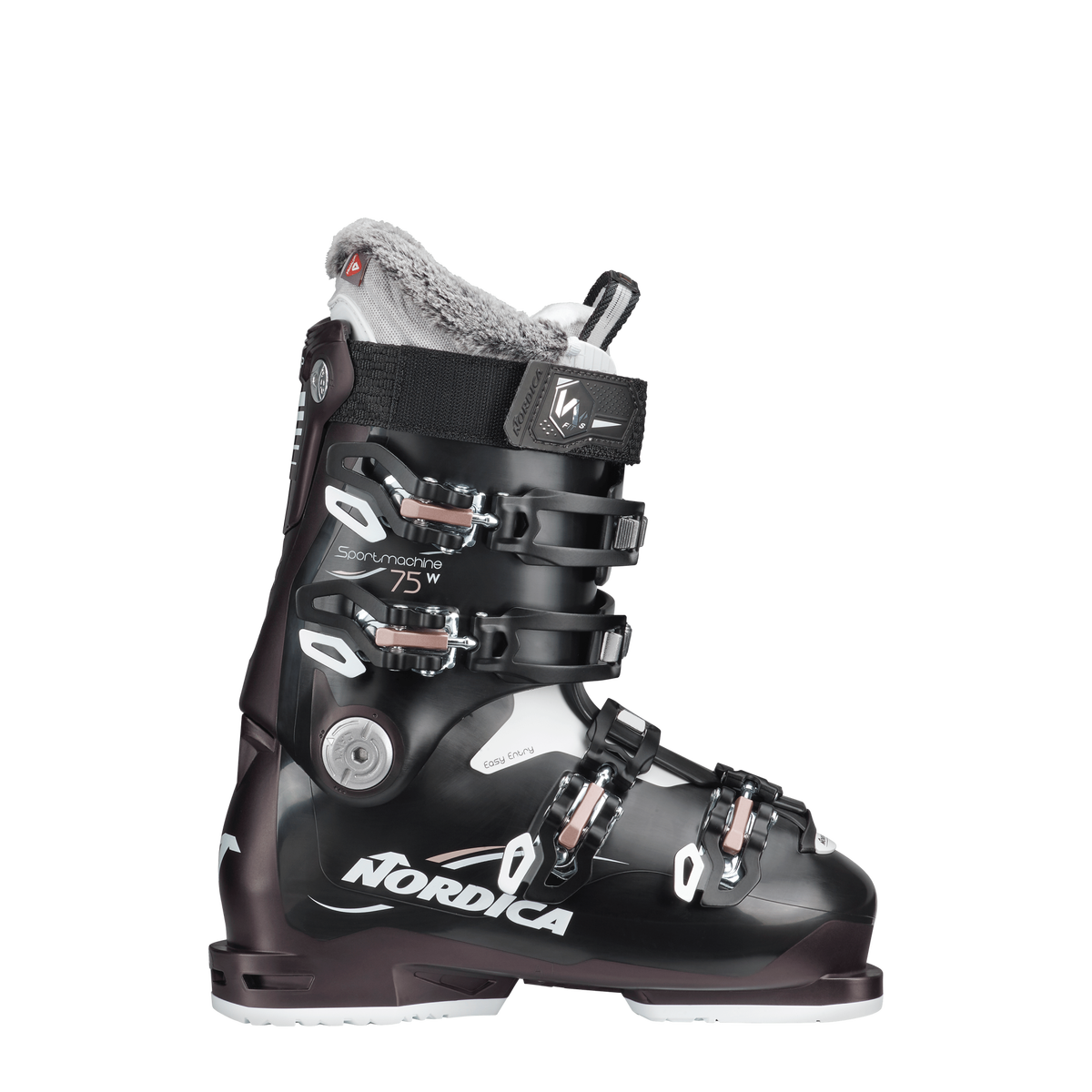 Lyžařské boty Nordica SPORTMACHINE 75 W - black/black/pink, 240