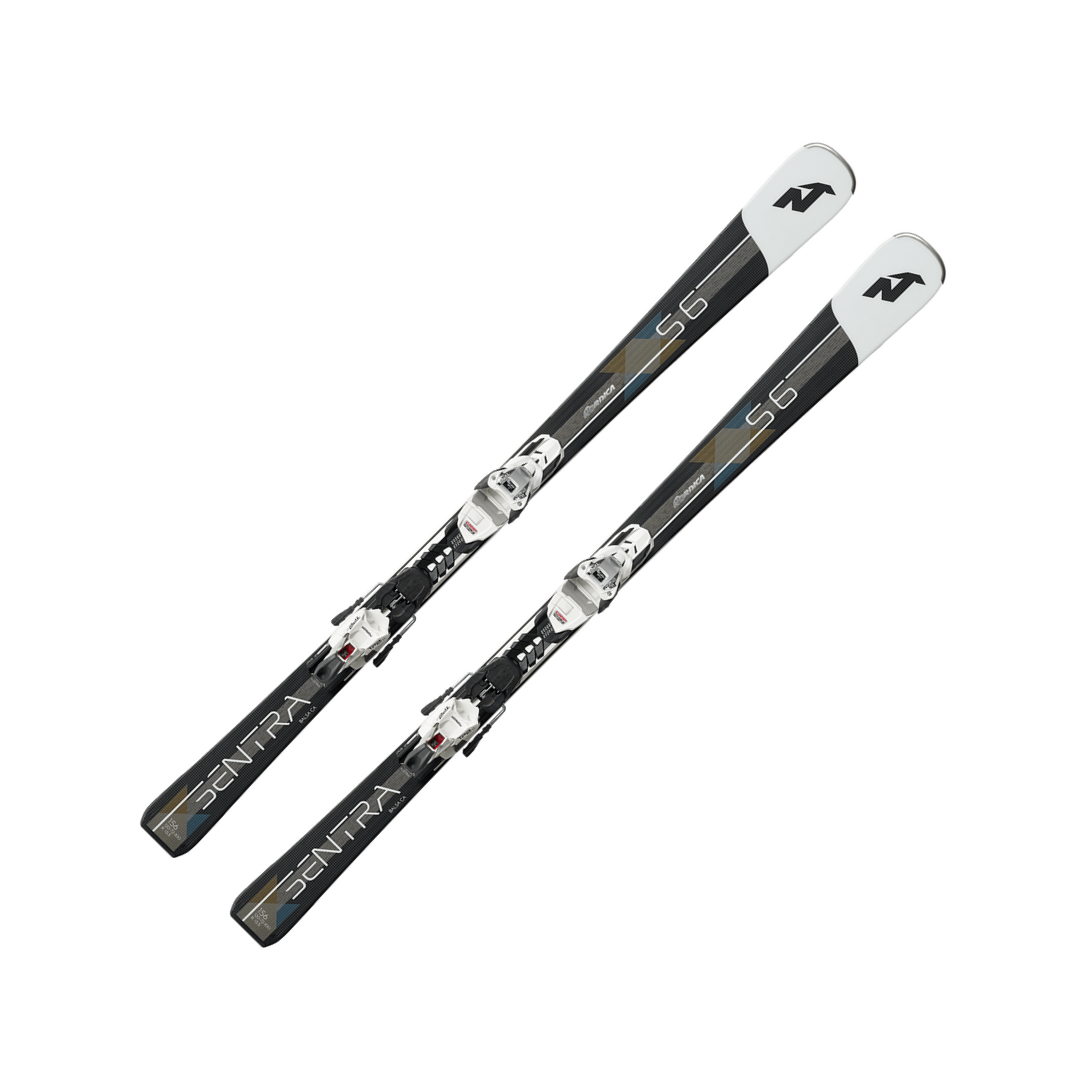 Lyže Nordica SENTRA S6 FDT/TP2 LIGHT11 FDT - 168, black/white/bronze