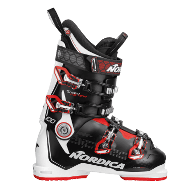 Lyžařské boty Nordica SPEEDMACHINE 100 - 295, black/white/red