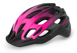 Přilba R2 ATH22F CLIFF - M, matte black/pink