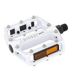 Pedály CON-TEC PEDALS 2 WHITE FR/DH