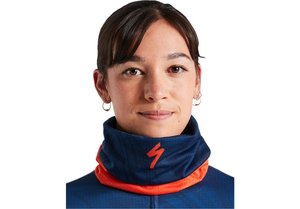 Nákrčník SPECIALIZED TUBULAR HEADWEAR PRINTED - orange sunset/dark blue