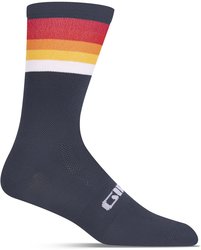 Ponožky GIRO COMP HIGH RISE - L, midnight blue horizont