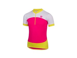 Dres ETAPE PEDDY dětský - 128-134, pink/lime