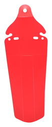 Blatník zadní PROFIL MG-PF12 plast PP - red