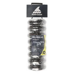 Kolečka Rollerblade 72/80A + ložiska SG5 - neutral