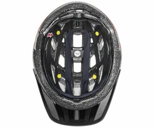 Přilba UVEX I-VO CC MIPS - 52-57, black/red matt