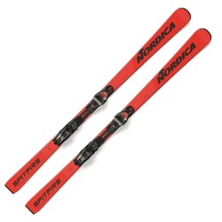 Lyže Nordica SPITFIRE DC 68 FDT + TPX 12 - 165, red/anthrazite