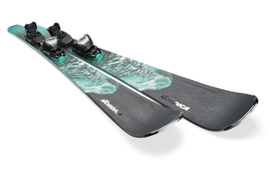 Lyže Nordica WILD BELLE DC 84+TP2 LT11 FDT - 150, black/teal