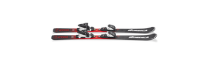 Lyže Nordica TEAM J R (70-90) - 80, black/red