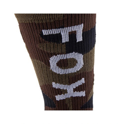 Ponožky Fox Camo Crew - 39-43, green camo