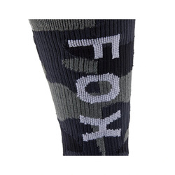 Ponožky Fox Camo Crew - 39-43, black camo