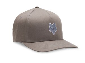 Kšiltovka Fox Head Flexfit - L/XL, steel grey