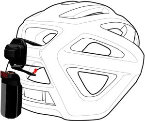 Adaptér na helmu SPECIALIZED Stix Helmet Strap Mount