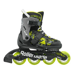 Brusle Rollerblade MICROBLADE SL black/lime - 210, black/lime