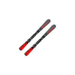 Lyže Nordica Set TEAM J RACE 110-140/FDT JR 4.5 - 100, grey/red