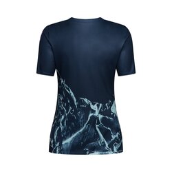 Dres Fox Ranger Ss W Img print - L, Arctic Blue