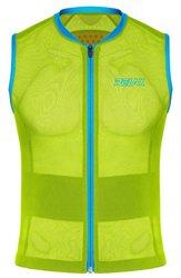 Chránič páteře RELAX SPEEDMASTER JR - XXS, neon yellow/blue