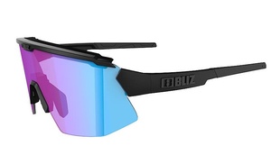 Brýle BLIZ BREEZE NANO OPTICS - NLM BLACK VIOL. - blue multi nordic light/brown silver mirror