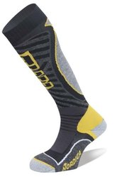 Ponožky NORDICA THE ACE - M, black/yellow