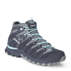 Trekové boty AKU Alterra Lite GTX Mid W - 38, grey/light blue